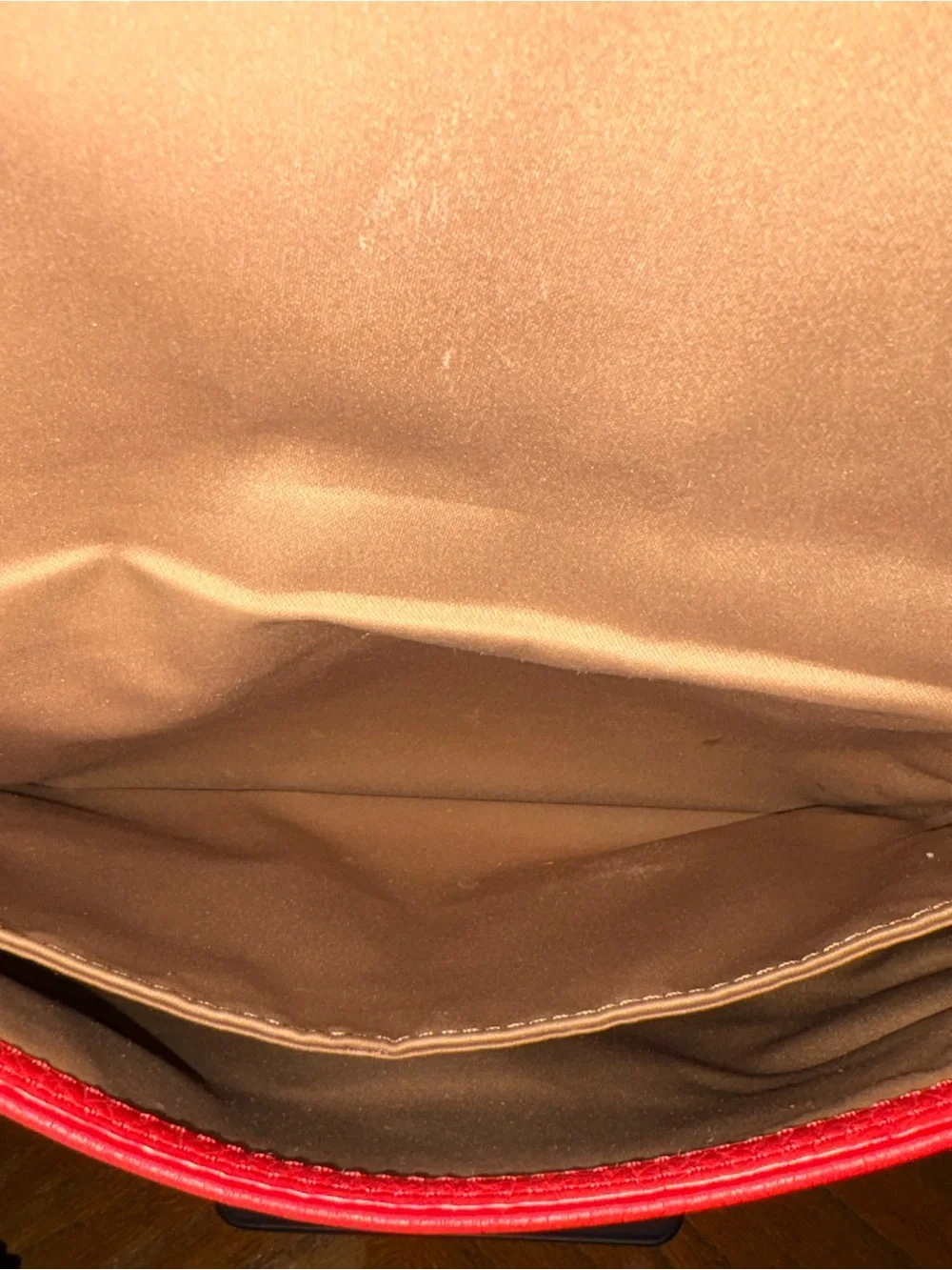 COACH Madison Pebbled Leather Chain Crossbody Clutch